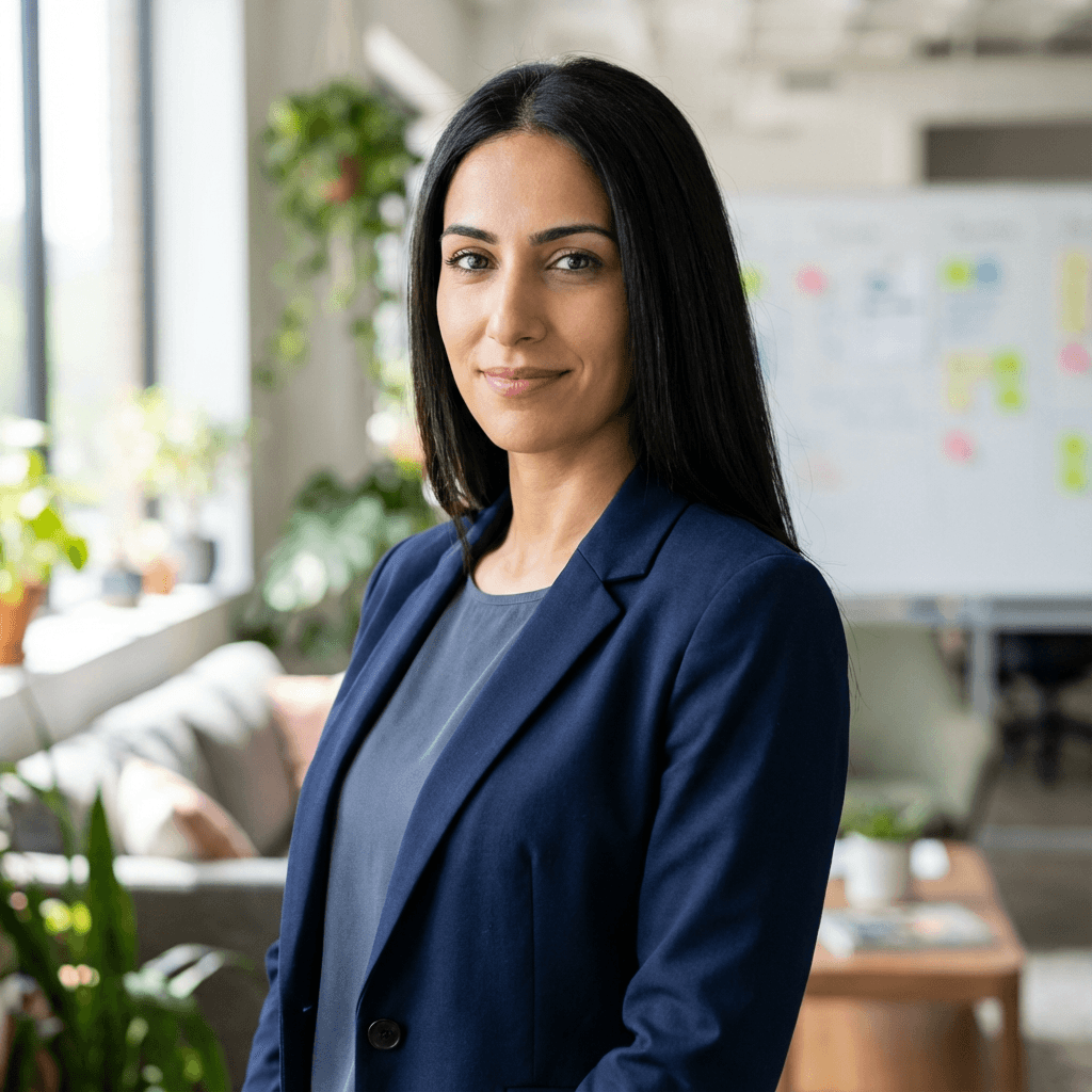 Sarah Mitchell, marketing director in Toronto